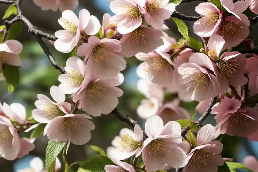 Prunus ‘umineko’ (japanese flowering cherry) — photo 2