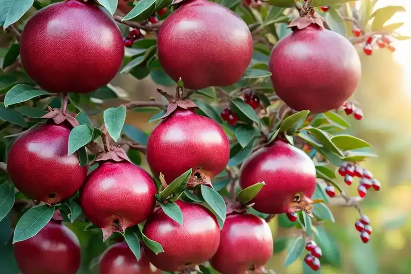Punica granatum var. nana (dwarf pomegranate) — photo 2
