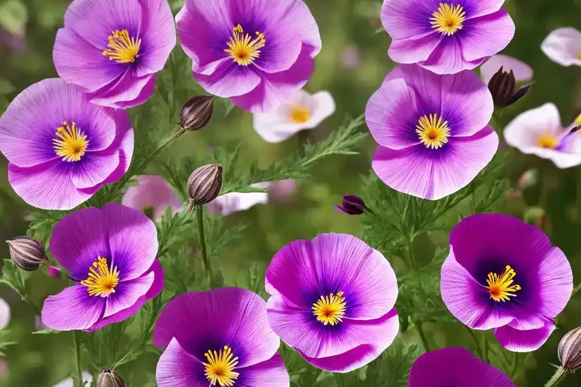 Purple poppy mallow (callirhoe involucrata) — photo 3