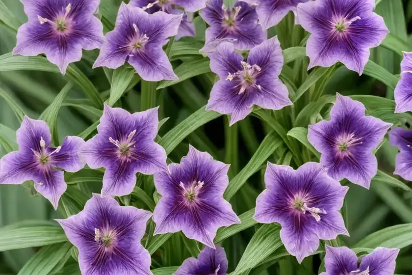 Purple Spiderwort (Tradescantia Pallida) — photo 2