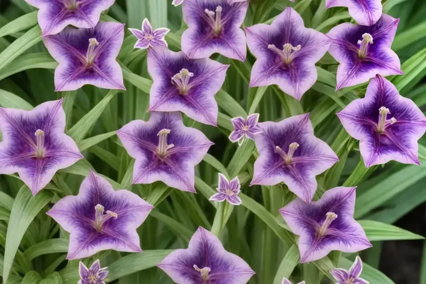 Purple Spiderwort (Tradescantia Pallida) — photo 3