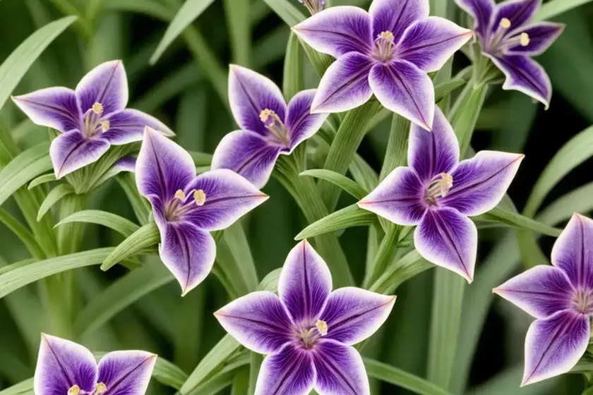 Purple Spiderwort (Tradescantia Pallida)
