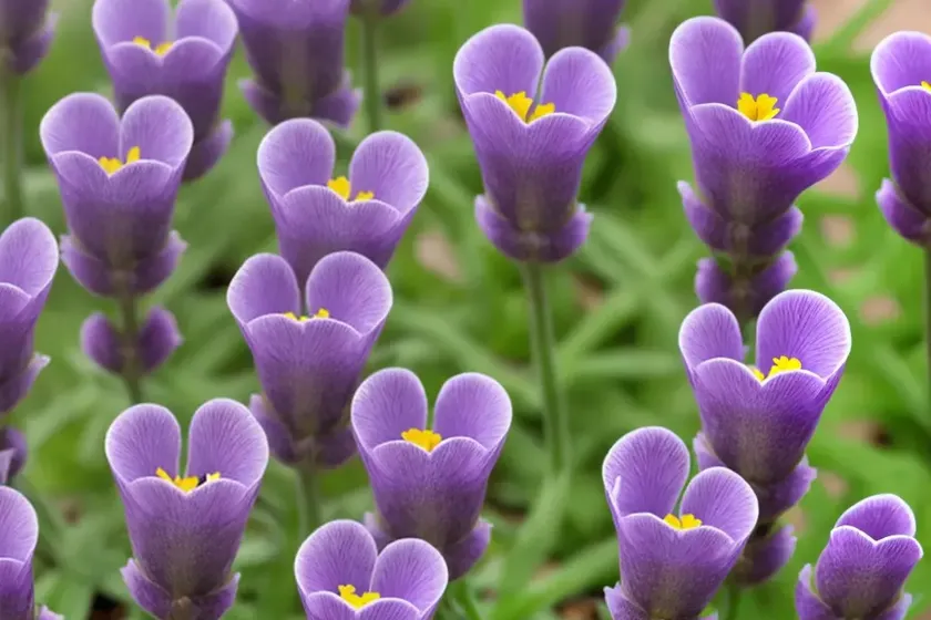 Purple toadflax (linaria purpurea) — photo 3
