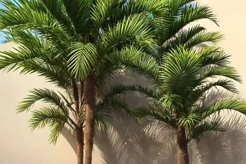 Pygmy date palm (phoenix roebelenii palm) — photo 2