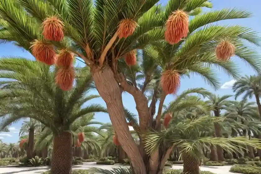 Pygmy date palm (phoenix roebelenii palm)