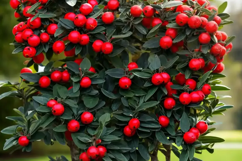 Pyracantha/osteomeles hybrid (x pyracomeles ‘ncxp1’ juke box) — photo 3