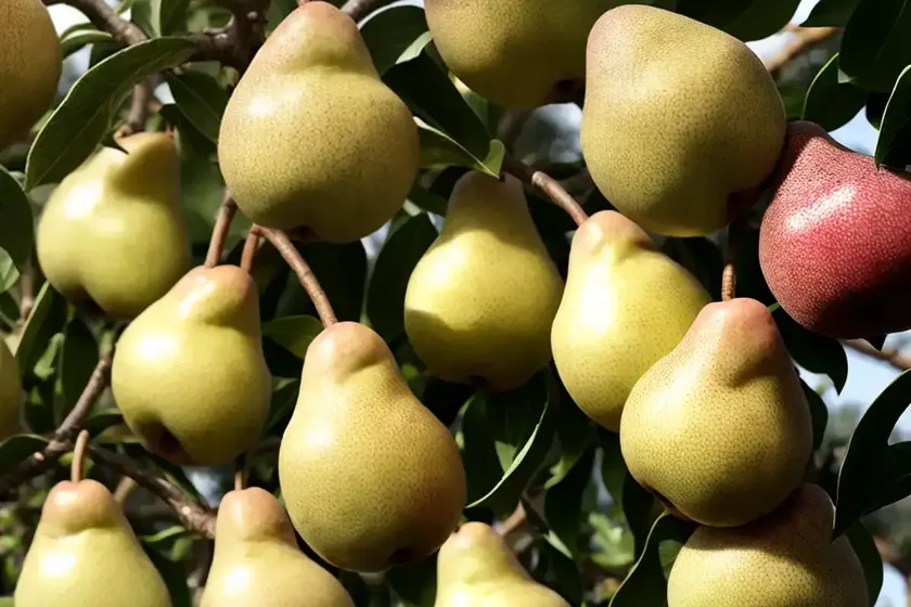 Pyrus communis ‘bartlett’ (european pear) — photo 3