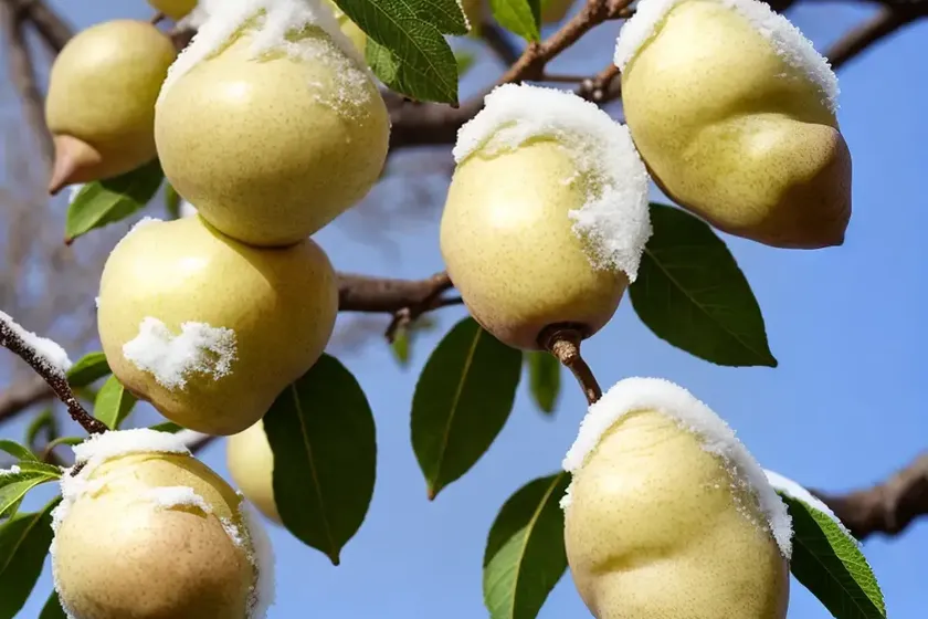 Pyrus nivalis (snow pear)