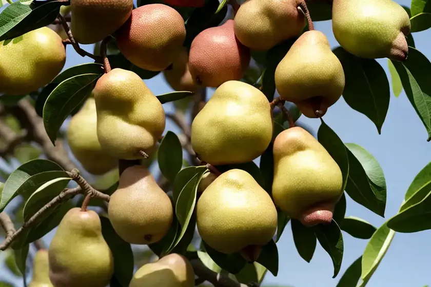 Pyrus pyrifolia ‘chojuro’ (asian pear) — photo 3