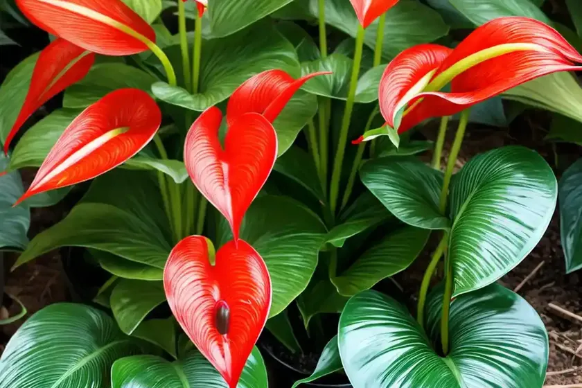 Queen anthurium (anthurium warocqueanum) — photo 2