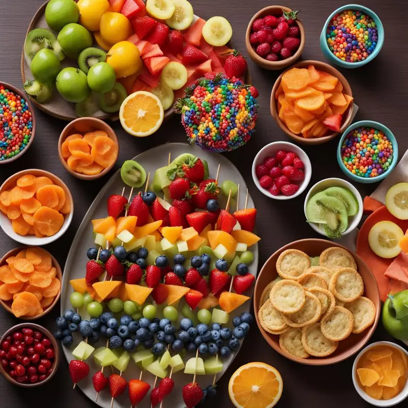 Rainbow food