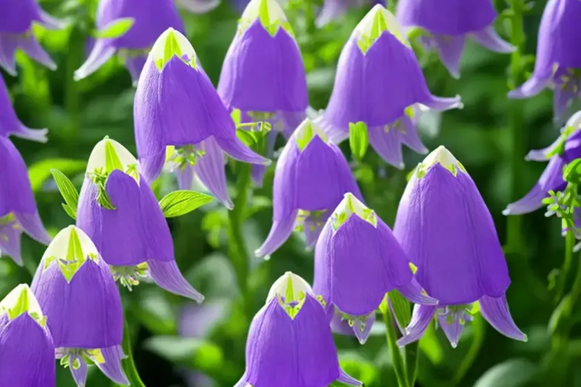 Rampion (campanula rapunculus)