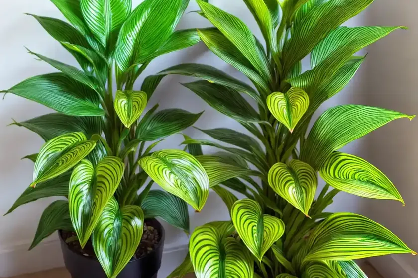 Rattlesnake plant (calathea lancifolia) — photo 3
