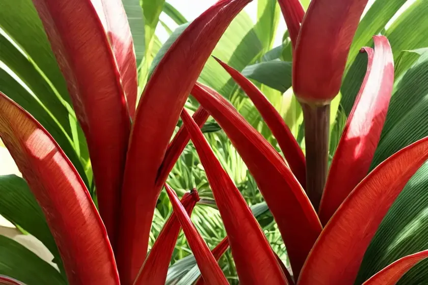 Red abyssinian banana (ensete ventricosum maurelii) — photo 2