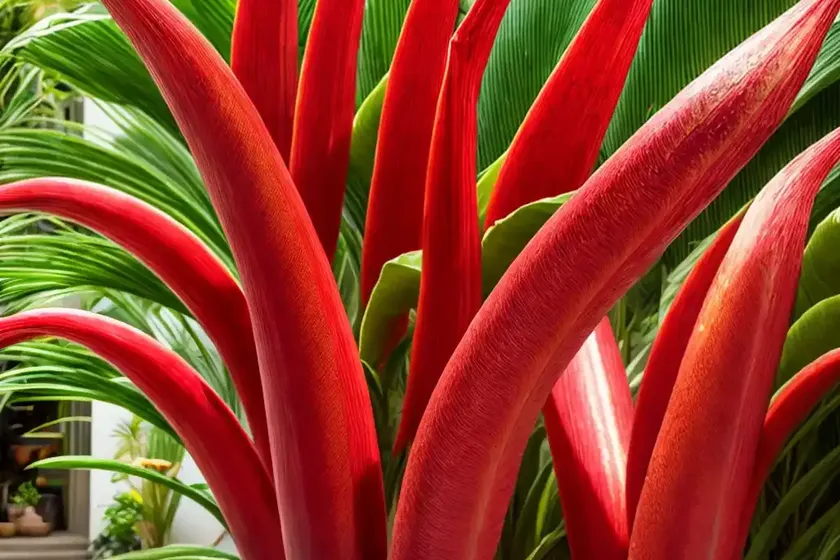 Red abyssinian banana (ensete ventricosum maurelii) — photo 3