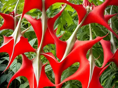 Red Angel’s-trumpet (Brugmansia Sanguinea)