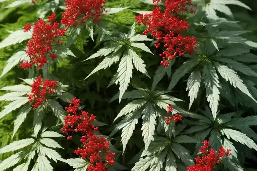 Red-berry elder (sambucus racemosa) — photo 2