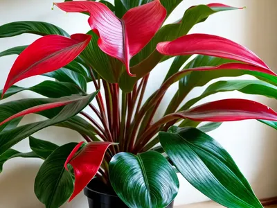 Red Bristle Philodendron (Philodendron Squamiferum)