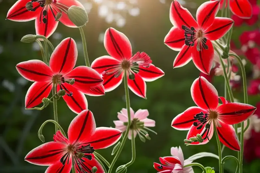 Red columbine (aquilegia canadensis) — photo 3