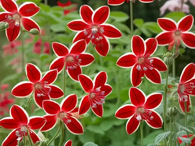 Red Columbine (Aquilegia Canadensis)