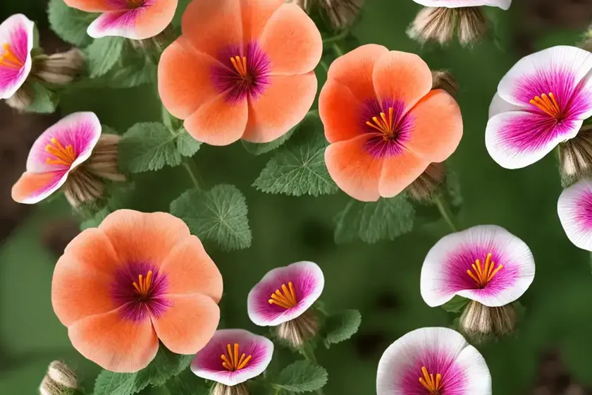 Red-flowered mallow, carolina mallow, bristle mallow (modiola caroliniana) — photo 2