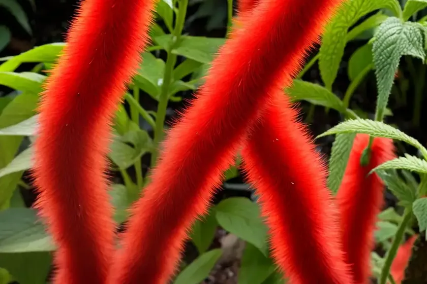 Red hot cat’s tail (acalypha hispida) — photo 3