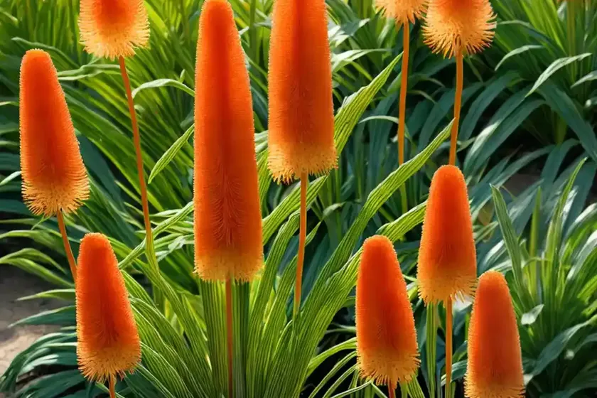 Red Hot Poker (Kniphofia ‘lady Luck’) — photo 3