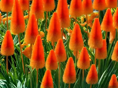 Red-hot Poker (Kniphofia ‘Orange Blaze’)
