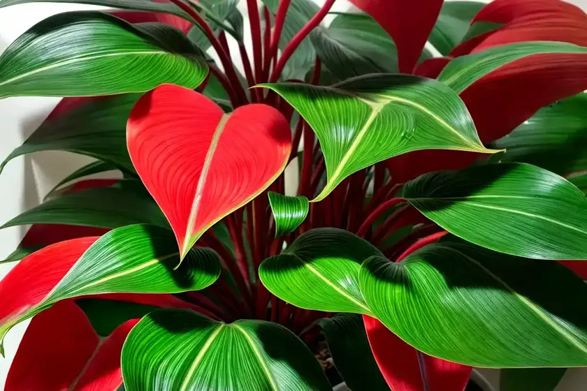 Red-leaf philodendron (philodendron erubescens) — photo 2