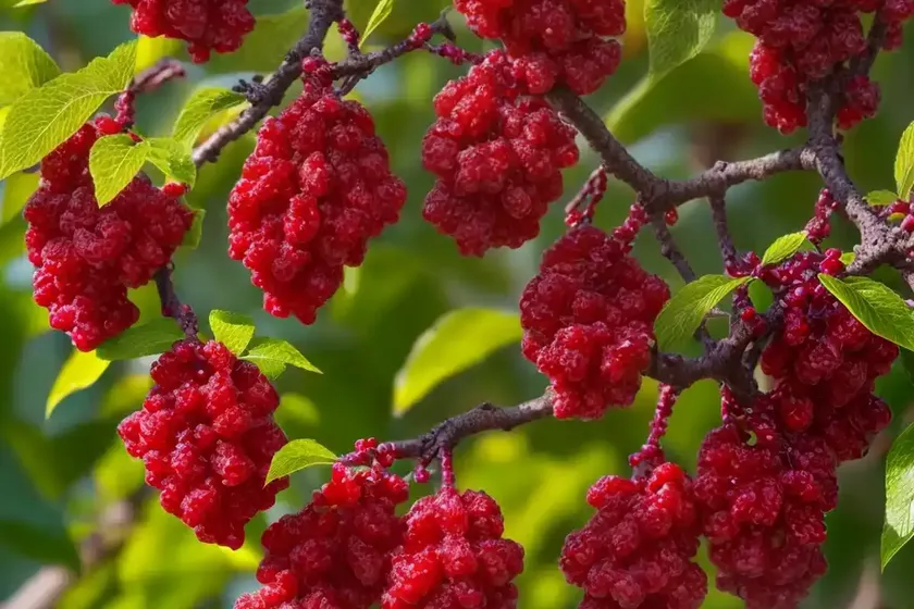 Red mulberry (morus rubra)