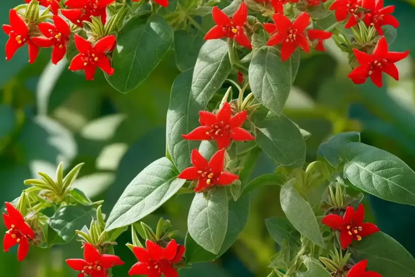 Red nightshade (solanum villosum)