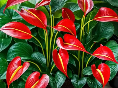 Regal Anthurium (Anthurium Regale Linden)