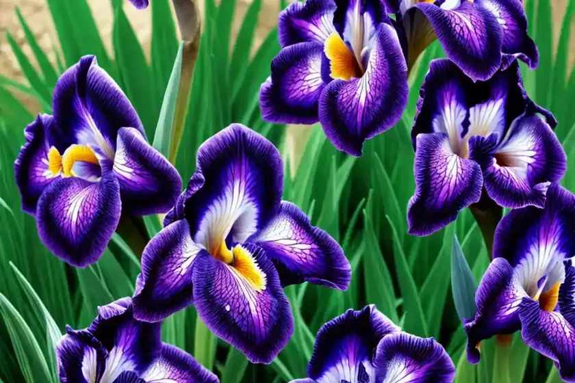 Reticulated Iris (Iris Reticulata) — photo 2