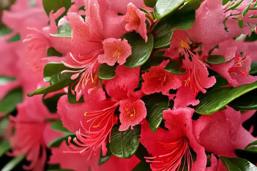 Rhododendron calendulaceum (flame azalea) — photo 2