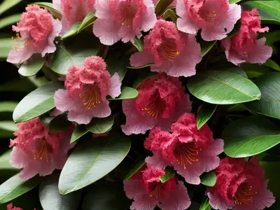 Rhododendron ‘Nova Zembla’)