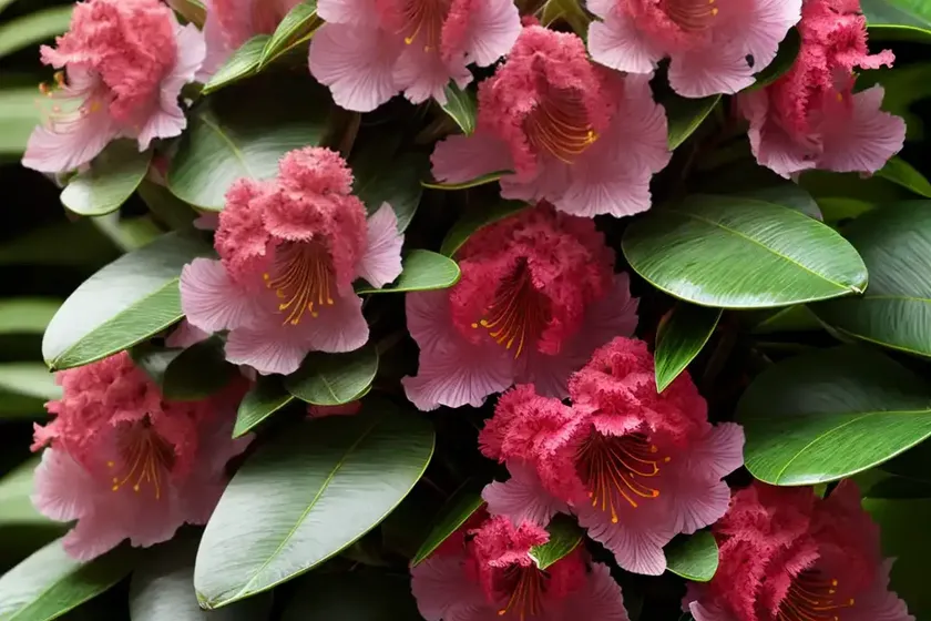Rhododendron ‘Nova Zembla’)