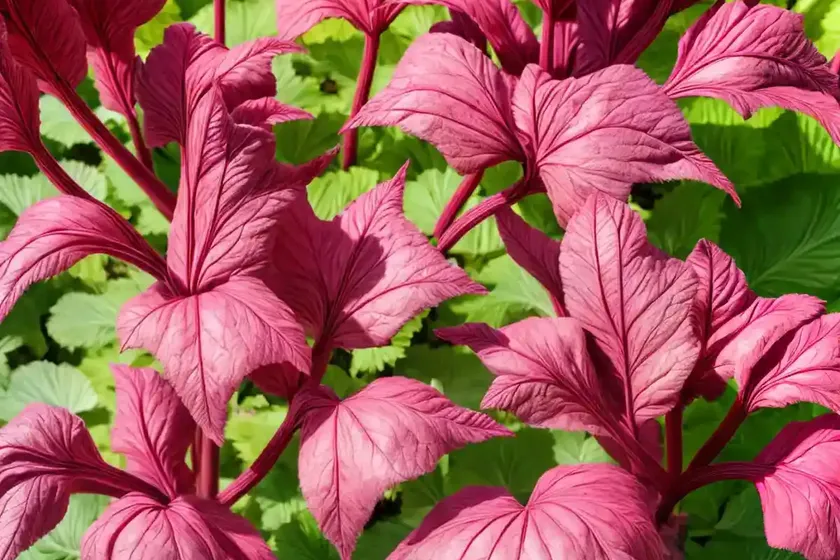 Rhubarb (rheum rhabarbarum) — photo 3