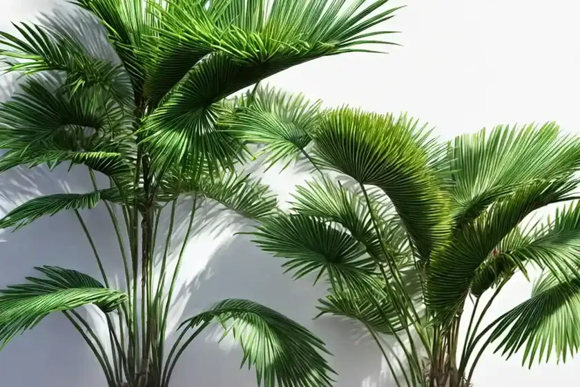 Ribbon fan palm (livistona decipiens)