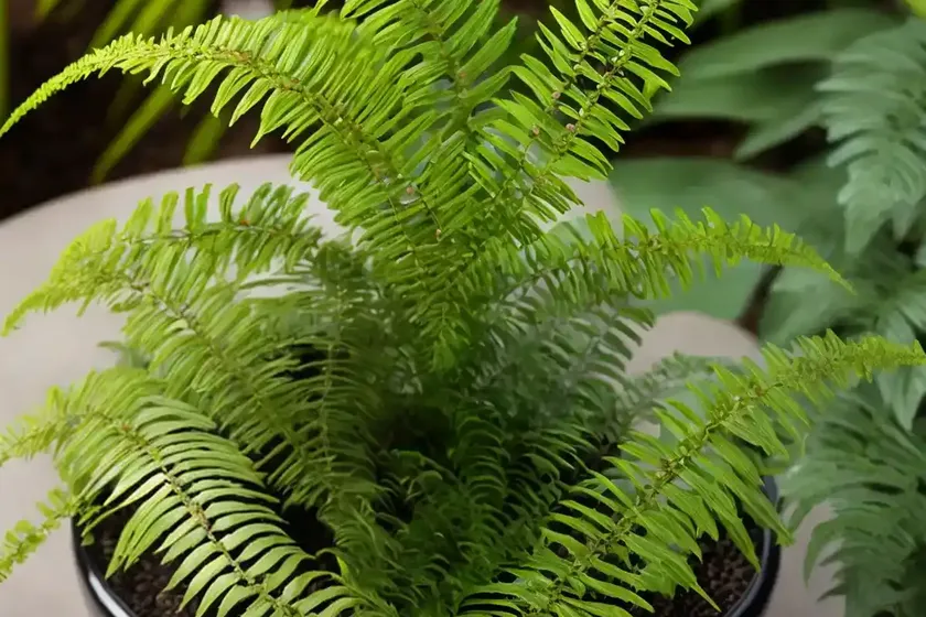 Ribbon fern (ophioglossum pendulum) — photo 3