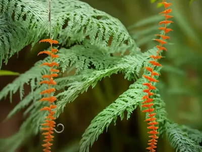 Ribbon Fern (Ophioglossum Pendulum)