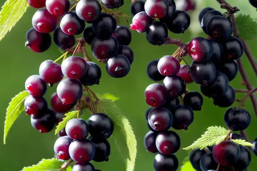 Ribes Nigrum ‘Ben Sarek’ (Black Currant) — photo 2
