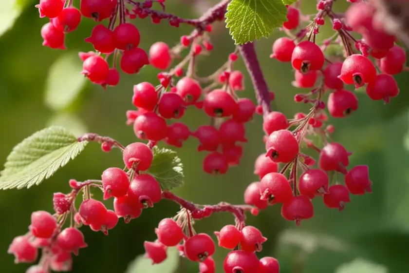 Ribes sanguineum (red flowering currant) — photo 2