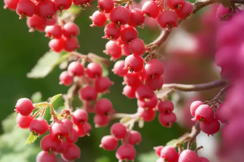 Ribes sanguineum (red flowering currant) — photo 3