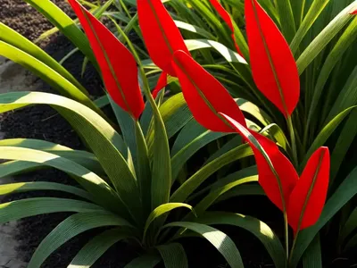 Rice Plant (Oryza Sativa ‘Red Dragon’)