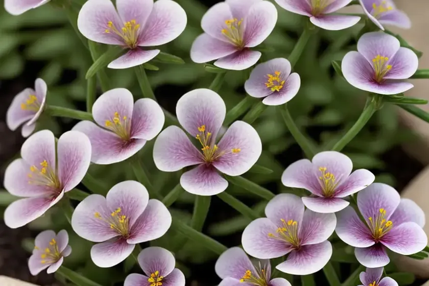Rock purslane (calandrinia spectabilis) — photo 3