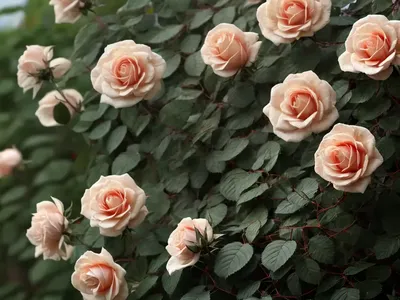 Rosa America (Climbing Rose)