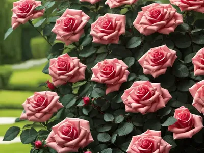 Rosa Candy Cane Cocktail� (Floribunda Rose)