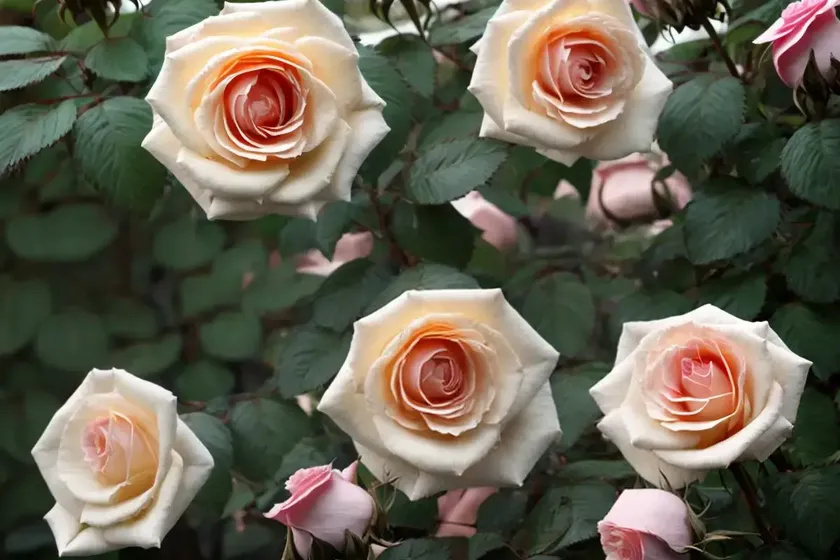 Rosa carolina (carolina rose) — photo 3