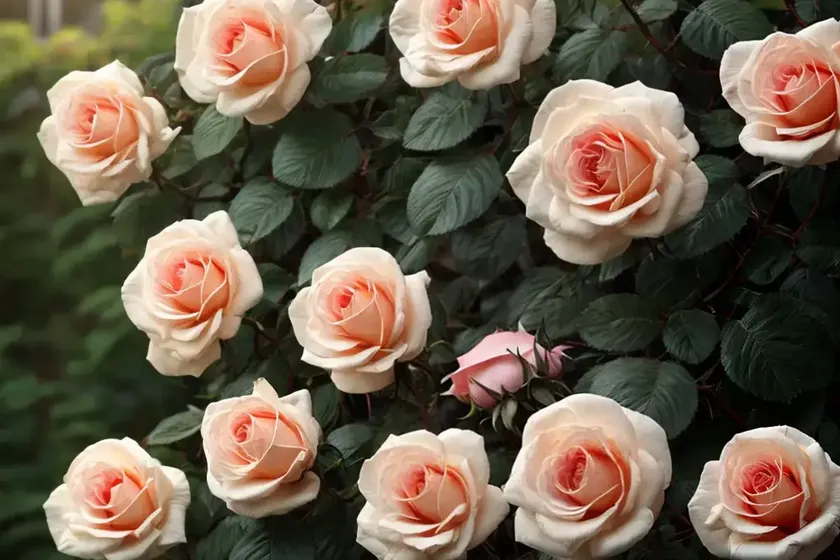 Rosa carolina (carolina rose)