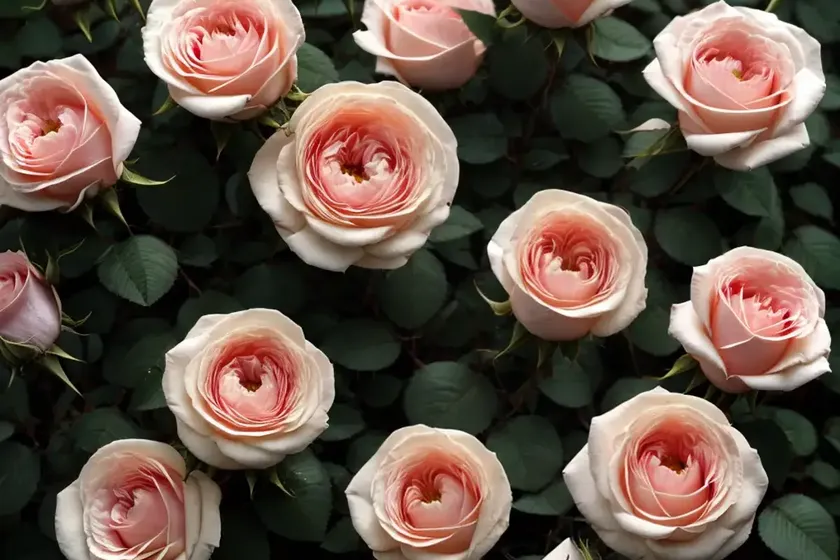Rosa claire austin (english rose) — photo 2